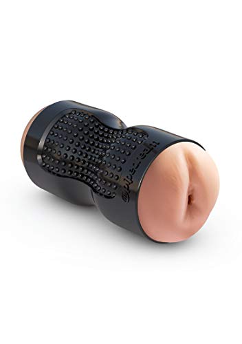 Pipedream Extreme Toyz Tight Grip Pussy And Ass Masturbator, Black, 1 Pound
