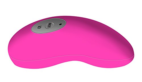 Fuzu Vibrating Palm Massager Neon Pink