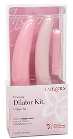 Calexotics-Se-4805-10-3 Inspire 3 Piece Silicone Waterproof Vibrng Dilator Kit With Removable Wireless Stimulator, Pink