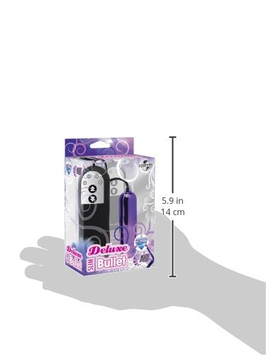 Pipedream Waterproof Deluxe Slim Bullet, Purple
