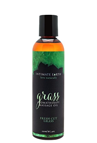 Intimate Earth Grass Massage Oil 4Oz