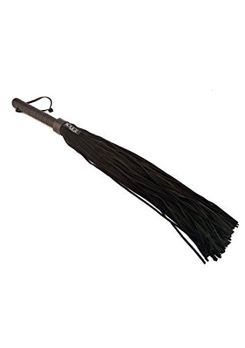 Rouge Flogger Suede W/Leather Handle Blk