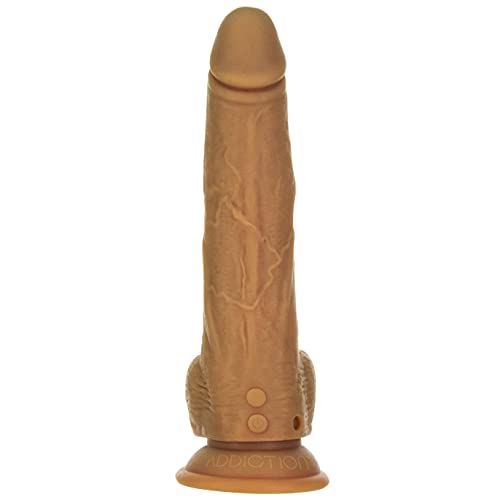 Naked Addiction 9In Caramel Thrusting Dong W/ Remote (Out March)