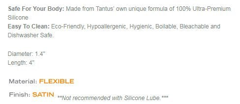 Tantus Juice Onyx