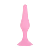 Pure Love Silicone Anal Butt Plug 4.5'', Adult Sex Toy, Classic Sex Toy, Pink
