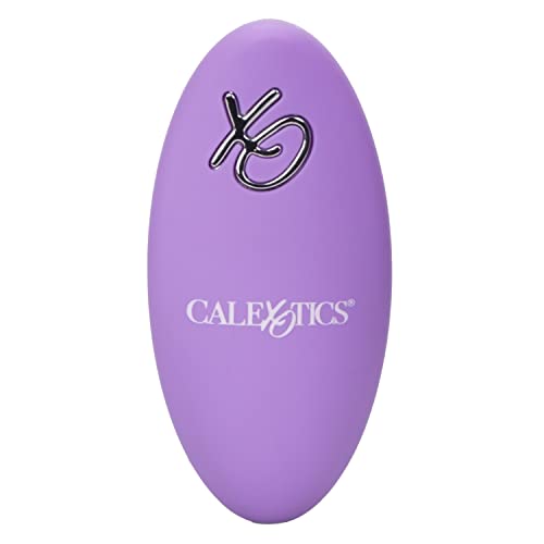 Calexotics Venus Butterfly Silicone Remote Rocking Penis - Hands Free Strap On Personal Massager Probe With Controller - Waterproof Adult Vibrator Sex Toy For Couples - Purple