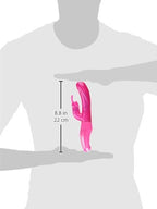 California Exotics Coco Licious Love Bunny 4 Inch Vibrator, Waterproof, Pink