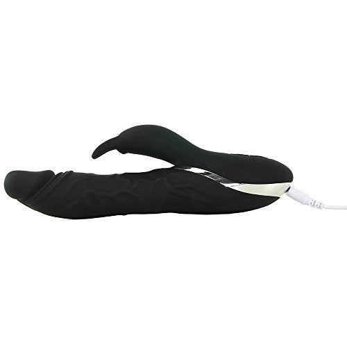 Nasstoys Surenda Rabbit Lover & Dong, Black, 10 Ounce
