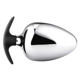 Romi Large Massive Metal Anal Plug Personal Massager For Unisex Provide A Full Feeling Designed For Experienced Or Intermediate Players (Small)