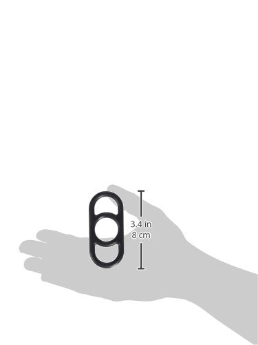 Pipedream Quick Release Cock Ring, Black