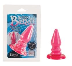 California Exotics Sassy Bendi Probe, Dome, Pink