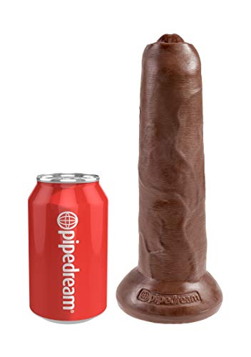 Pipedream Products King Cock 9 Inch Uncut, Brown