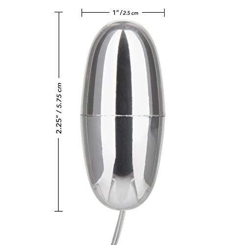 Calexotics Colt Xtreme Turbo Bullet Vibrator For Men - Waterproof Sex Toys For Couples - Wired Adult Male Vibe Egg Prostate Massager - Black