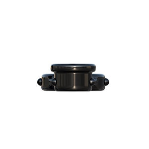 Pipedream Fantasy C-Ringz Ironman Duo-Ring Dildo Black 1 Pound
