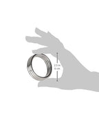 Master Series Stainless Steel Triple Constriction Ring, 2 Inch, 24 Pound