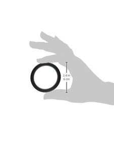 M2M Cock Ring - Silicone - Super Stretch - Black