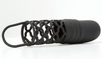 California Exotic Novelties Dr. Joel Kaplan Silicone Masturbator With Extension, Black, 2 Inch