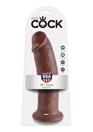 King Cock - 10In Cock Brown