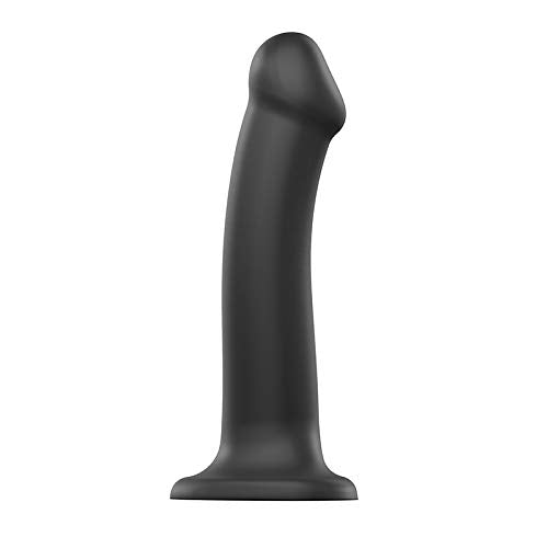 Strap-On-Me Semi-Real D/D Bend Dild Bk S