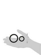 Titanmen Cock Ring Silicone Double Pk-Bk
