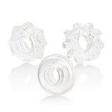 Calexotics Reversible Ring Set, Clear