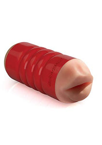 Pipedream Extreme Toyz Tight Grip Mouth And Ass Masturbator, Red, 1 Pound