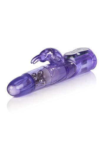 California Exotics Advanced Jack Rabbit Vibrator, 5 Inch, Waterproof, Purple