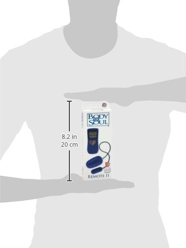 California Exotic Novelties Body & Soul Remote Ii, Blue