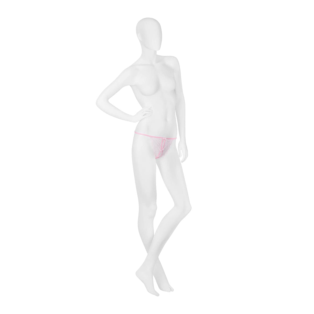 Penthouse Hot Getaway Crotchless Thong 2 Piece-Pink S/M-Boxed