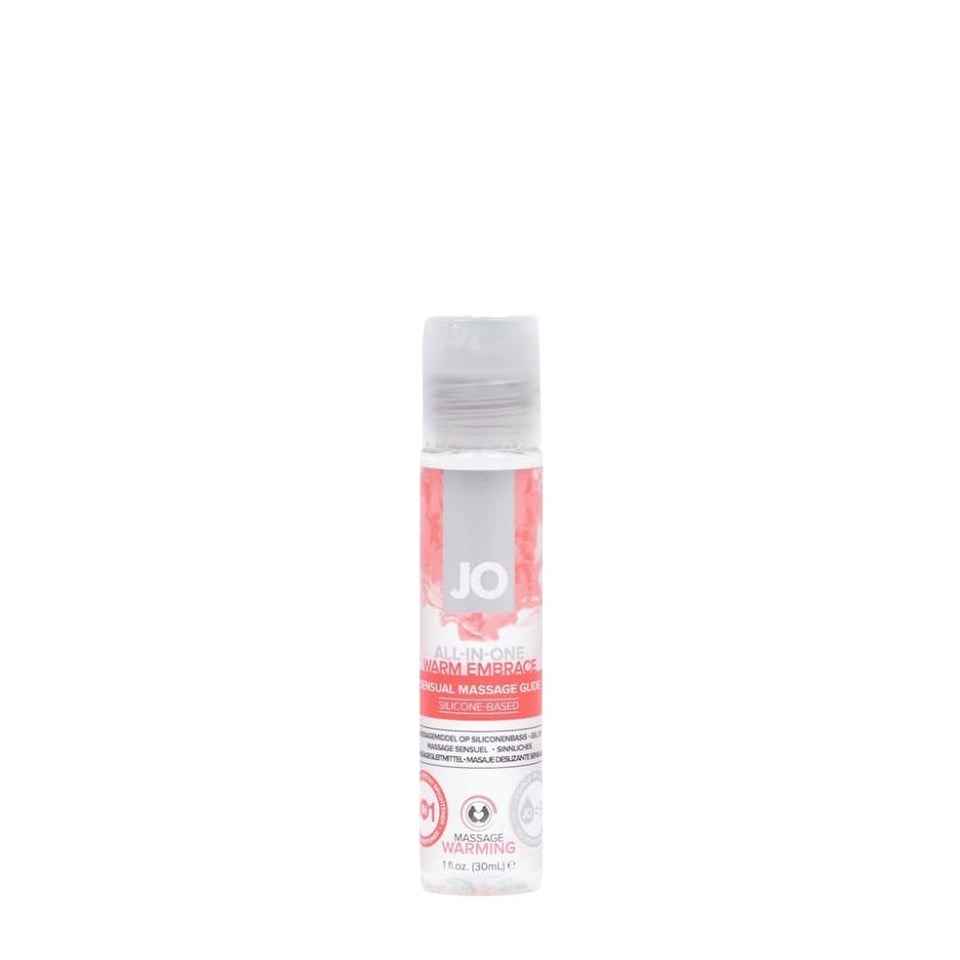 Jo All-In-One Massage Glide - Warming (Silicone-Based) 1 Floz  30 Ml