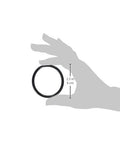 Spartacus Rubber Cock Ring, Black, 2&quot;