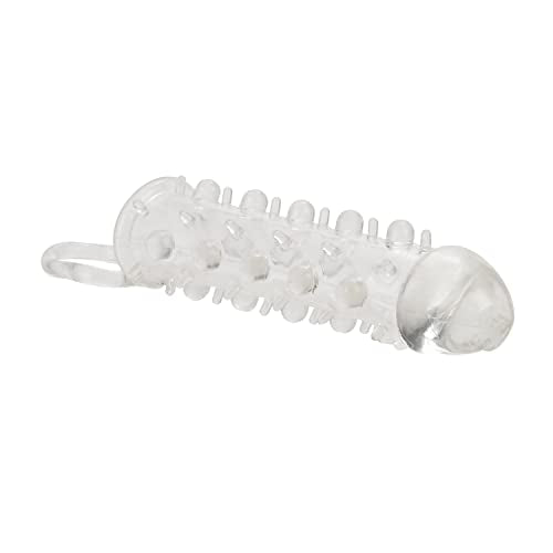 California Exotics Stud Extender with Support Ring, Clear