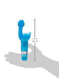 Calexotics Platinum Edition Waterproof 9-Function 2-In-1 Butterfly Kiss Vibrator For G-Spot And Clitoral Massager - Blue