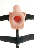 Ff 7In Hollow Recharge Strap-On Balls Fl