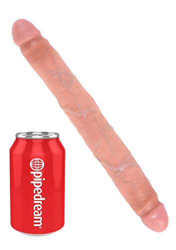 Pipedream King Cock Slim Double, Flesh, 12 Inch