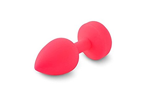 Gvibe Gplug Small Vibrating Butt Plug, Neon Rose
