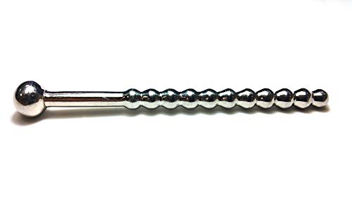 Rouge Beaded Urethral Sound W/Stopper