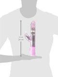California Exotic Novelties Thrusting Action Jack Rabbit Vibrator, Pink
