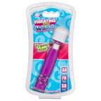 Cloud 9 Novelties Mini Wand With Silicone Flexible Head And Jewels Purple