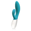 Lelo Ina Wave Dual-Action, G-Spot And External Massage Vibrator With Motion Movement, Ocean Blue