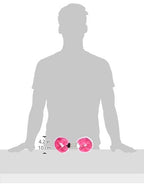Pipedream Neon Luv Touch Furry Cuffs, Pink