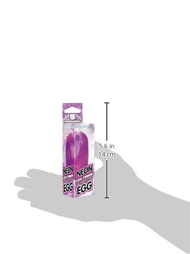 Pipedream Neon Luv Touch Egg, Purple