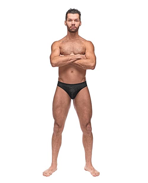 Impressions Moonshine Jock Brief Black L/Xl