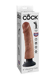 King Cock 9In Vib Cock Tan