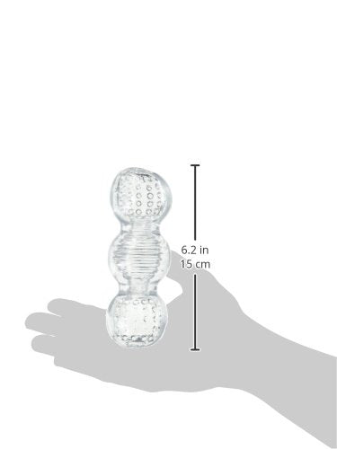 Hott Products Wet Dreams Big Balls Stroker, Clear, 0.37 Pound