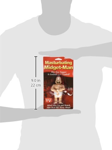 Pipedream Masturbating Midget-Man Wind-Up Doll