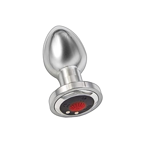 Ass-Sation Remote Vib Metal Plug Silver