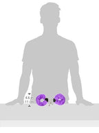 Pipedream Neon Luv Touch Furry Cuffs, Purple