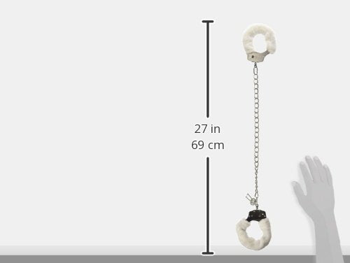Ouch Beginners Legcuffs Furry  White