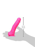 Ns Novelties Coloursoft Soft Dildo, Pink, 5 Inch